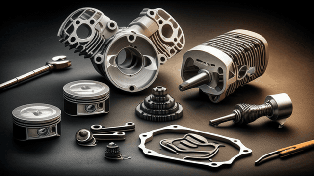 Repuestos de motor para motocicletas