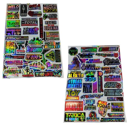 CALCOMANIAS GRANDES TORNASOL RECINA 