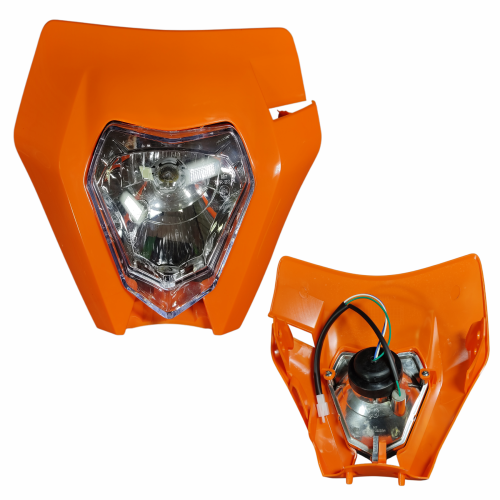 MASCARILLA CON FARO FACTORY FBK (NARANJA)